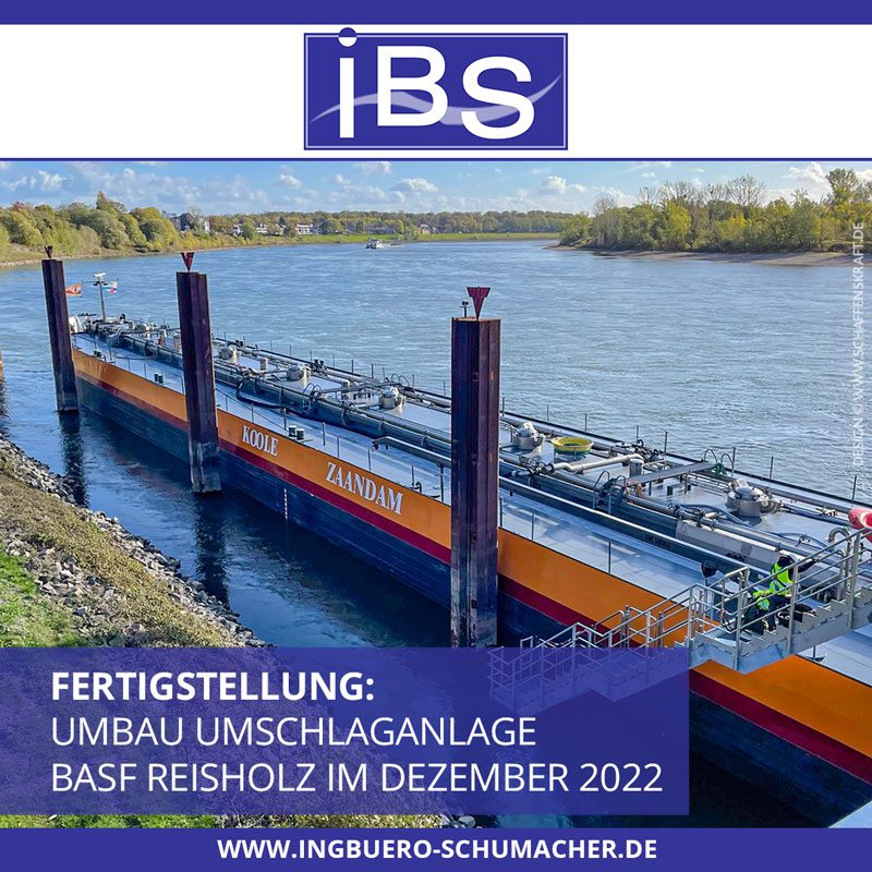 Fertig­stellung: Umbau Umschlag­anlage BASF Reisholz im Dezember 2022